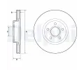 DELPHI Brzdov kotou - 300 mm ‐ DF BG4676C