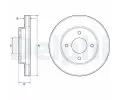 Brzdov kotou DELPHI ‐ DF BG4742C