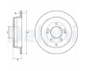 Brzdov kotou DELPHI ‐ DF BG4767C