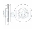 Brzdov kotou DELPHI ‐ DF BG4788C