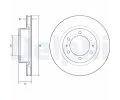 DELPHI Brzdov kotou - 319 mm ‐ DF BG4925C