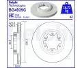 Brzdov kotou DELPHI ‐ DF BG4939C