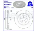 Brzdov kotou DELPHI ‐ DF BG5001C