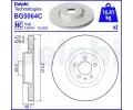 Brzdov kotou DELPHI ‐ DF BG5064C