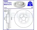 Brzdový kotouč DELPHI ‐ DF BG5127C Brzdový kotouč DELPHI ‐ DF BG5127C