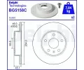 Brzdový kotouč DELPHI ‐ DF BG5158C Brzdový kotouč DELPHI ‐ DF BG5158C