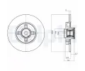 Brzdov kotou DELPHI ‐ DF BG9053RSC