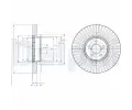 Brzdový kotouč DELPHI ‐ DF BG9105 Brzdový kotouč DELPHI ‐ DF BG9105