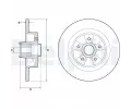 Brzdov kotou DELPHI ‐ DF BG9136RS