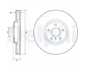 Brzdov kotou DELPHI ‐ DF BG9152
