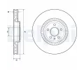 DELPHI Brzdov kotou - 356 mm ‐ DF BG9171C