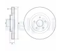 Brzdov kotou DELPHI ‐ DF BG9195C