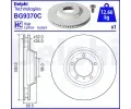 Brzdov kotou DELPHI ‐ DF BG9370C