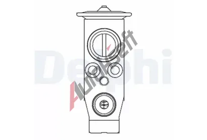 DELPHI Expanzn ventil klimatizace DF CB1003V, CB1003V