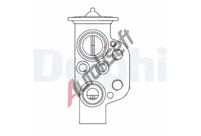 DELPHI Expanzn ventil klimatizace DF CB1004V, CB1004V