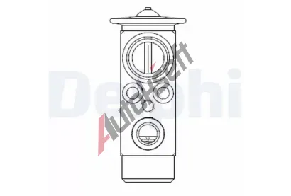 DELPHI Expanzn ventil klimatizace DF CB1024V, CB1024V