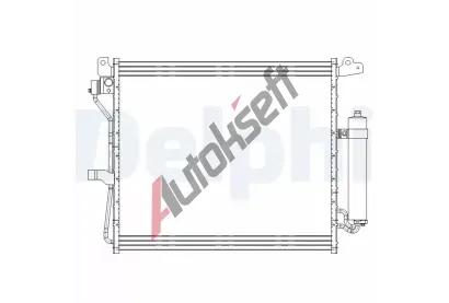 DELPHI Kondenztor klimatizace DF CF20228, CF20228