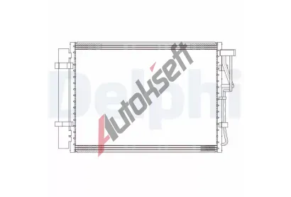 DELPHI Kondenztor klimatizace DF CF20303, CF20303