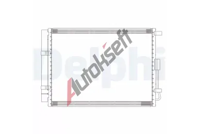 DELPHI Kondenztor klimatizace DF CF20304, CF20304