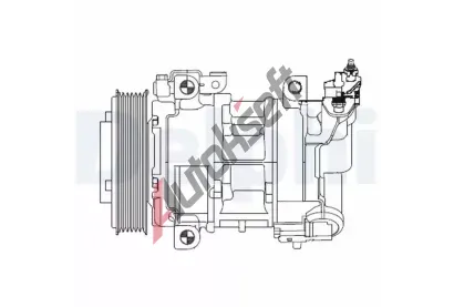 DELPHI Kompresor klimatizace DF CS20325, CS20325