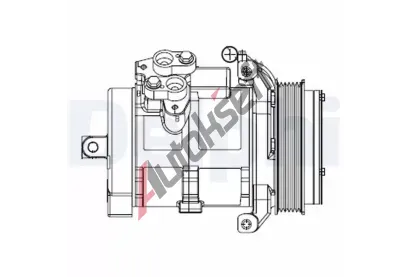DELPHI Kompresor klimatizace DF CS20528, CS20528