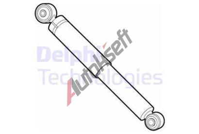 DELPHI Tlumič pérování DF D2253379, D225 3379 DELPHI Tlumič pérování DF D2253379, D225 3379