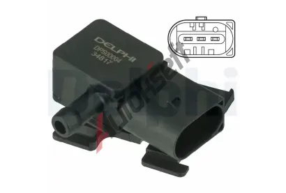 DELPHI Senzor tlaku vfukovch plyn DF DPS00004, DPS00004
