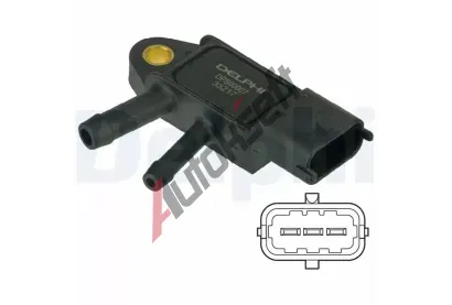 DELPHI Senzor tlaku vfukovch plyn DF DPS00007, DPS00007