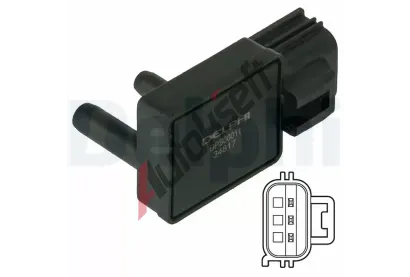 DELPHI Senzor tlaku vfukovch plyn DF DPS00011, DPS00011