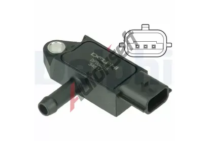 DELPHI Senzor tlaku vfukovch plyn DF DPS00015, DPS00015