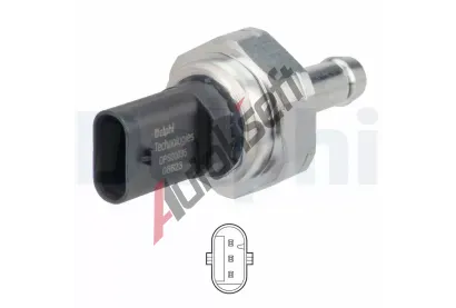 DELPHI Senzor tlaku vfukovch plyn DF DPS00035-12B1, DPS00035-12B1