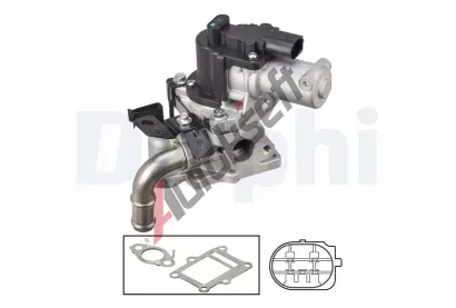 DELPHI AGR ventil DF EG10613-12B1, EG10613-12B1