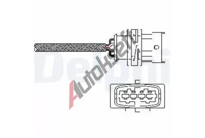 DELPHI Lambda sonda DF ES10789-12B1, ES10789-12B1