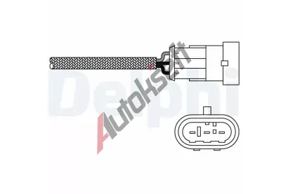 DELPHI Lambda sonda DF ES10971-12B1, ES10971-12B1