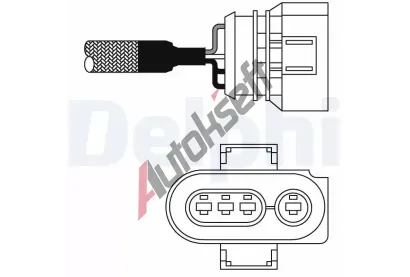 DELPHI Lambda sonda DF ES10977-12B1, ES10977-12B1