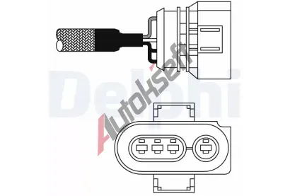 DELPHI Lambda sonda DF ES10980-12B1, ES10980-12B1