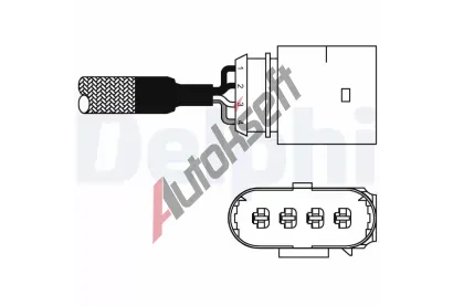 DELPHI Lambda sonda DF ES10981-12B1, ES10981-12B1