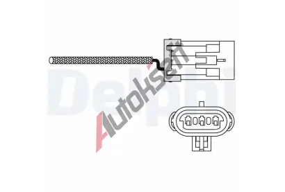 DELPHI Lambda sonda DF ES10988-12B1, ES10988-12B1