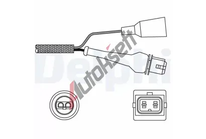 DELPHI Lambda sonda DF ES11000-12B1, ES11000-12B1