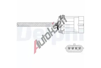 DELPHI Lambda sonda DF ES11049-12B1, ES11049-12B1