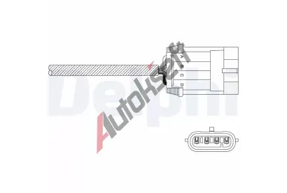 DELPHI Lambda sonda DF ES11053-12B1, ES11053-12B1