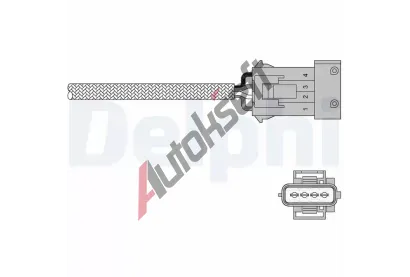 DELPHI Lambda sonda DF ES20258-12B1, ES20258-12B1