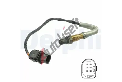 DELPHI Lambda sonda DF ES21124-12B1, ES21124-12B1