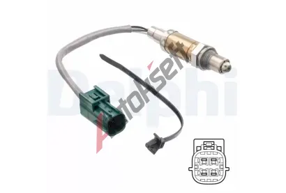 DELPHI Lambda sonda DF ES21195-12B1, ES21195-12B1