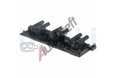 DELPHI Zapalovac cvka DF GN10464-12B1, GN10464-12B1