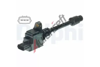 DELPHI Zapalovací cívka DF GN10670-12B1, GN10670-12B1  DELPHI Zapalovací cívka DF GN10670-12B1, GN10670-12B1