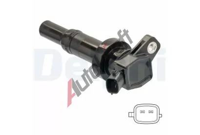 DELPHI Zapalovac cvka DF GN10826-12B1, GN10826-12B1