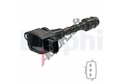 DELPHI Zapalovac cvka DF GN10831-12B1, GN10831-12B1