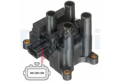 DELPHI Zapalovac cvka DF GN10832-12B1, GN10832-12B1