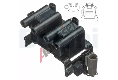 DELPHI Zapalovac cvka DF GN10837-12B1, GN10837-12B1